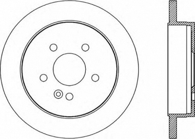 OPEN PARTS bdr193510 -  Тормозной диск